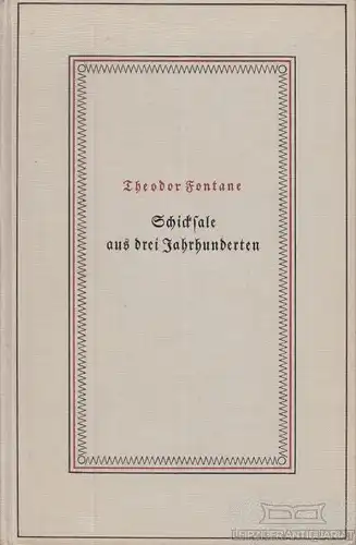 Buch: Vor dem Sturm. Roman aus dem Winter 1812 auf 13, Fontane, Theodor. 1930