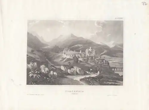 Placengia (Spanien). aus Meyers Universum, Stahlstich. Kunstgrafik, 1850 267262