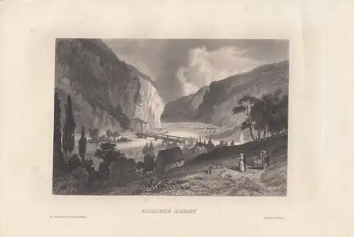 Harpers Ferry. aus Meyers Universum, Stahlstich. Kunstgrafik, 1850 267065