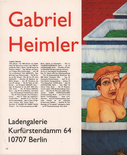 Buch: Der Dibbuk von Berbupa, Heimler, Gabriel, 1996, Ladengalerie