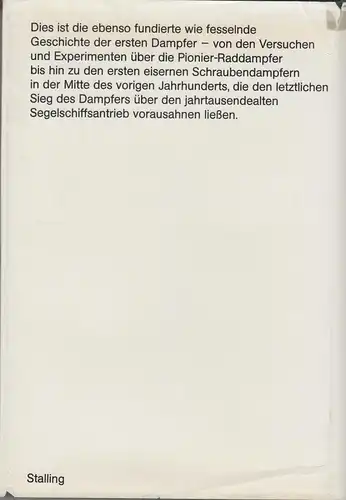 Buch: Dampfer erobern die Meere, Oosten, F. C. van, 1975, Stalling