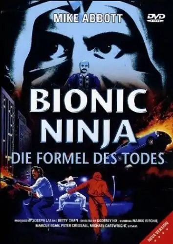 DVD: Bionic Ninja - Die Formel des Todes. Mike Abott, Marko Ritchie, Marcus Egan