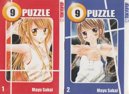 2 Mangas: Puzzle Nr. 1+2. Sakai, Mayu, 2009, Tokyopop Verlag, gebraucht, gut