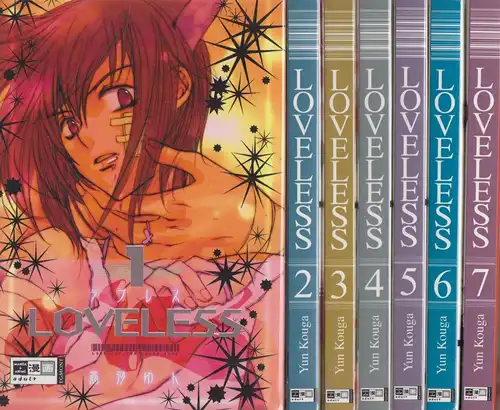 7 Mangas: Loveless Nr. 1-7. Kouga, Yun, 2006/07, Egmont Manga und Anime