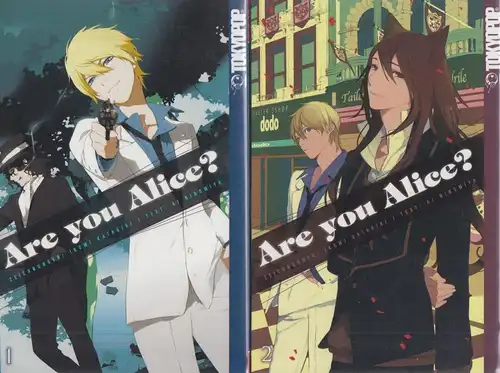 2 Mangas: Are you Alice? Nr. 1+2. Ikumi Katagiri & Ai Ninomiya, 2011, Tokyopop