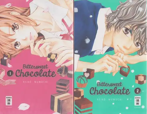 2 Mangas: Bittersweet Chocolate 1+2. Momochi, Reiko, 2018, Egmont Manga & Anime
