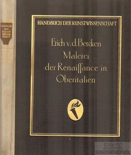 Buch: Malerei der Renaissance in Italien, Bercken, Erich v. d. 1927