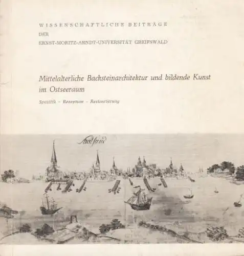 Buch: Mittelalterliche Backsteinarchitektur und bildende... Hannelore Gärtner