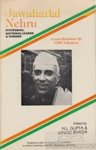 Buch: Jawaharlal Nehru, Gupta, N.L. / Vinod Bhatia. 1989, Panchsheel Publishers