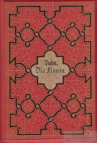 Buch: Die Finnin, Dahn, Felix. 1893, Verlag von Breitkopf und Härtel