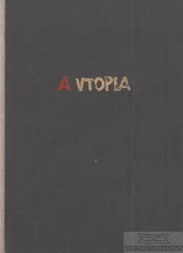 Buch: A Utopia, Furtwängler, Felix M. 1994, Museum Schloß Burgk, gebraucht, gut