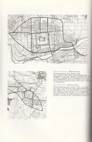 Buch: Die japanische Burgstadt, Gutschow, Niels. 1976, gebraucht, gut