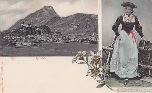 AK Kufstein. Unterinntalerin. ca. 1904, Postkarte. Serien Nr, ca. 1904