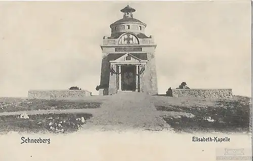 AK Schneeberg. Elisabeth-Kapelle. ca. 1915, Postkarte. Serien Nr, ca. 1915