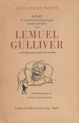 Buch: Die Reisen des Lemuel Gulliver, Swift, Jonathan. 1956, gebraucht, gut