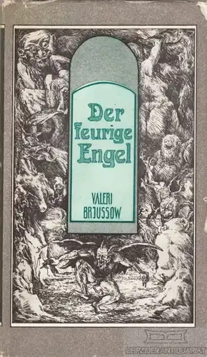 Buch: Der feurige Engel, Brjussow, Valeri. 1981, Verlag Rütten & Loening