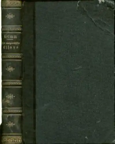 Buch: Zehn ausgewählte Essays zur Einführung in das Studium... Grimm, H., 1883