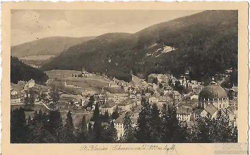 AK St. Blasien. Schwarzwald. ca. 1936, Postkarte. Ca. 1936, gebraucht, gut