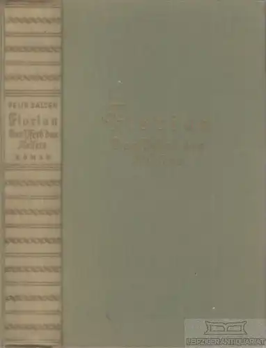 Buch: Florian das Pferd des Kaisers, Salten, Felix. 1934, Paul Zsolnay Verlag