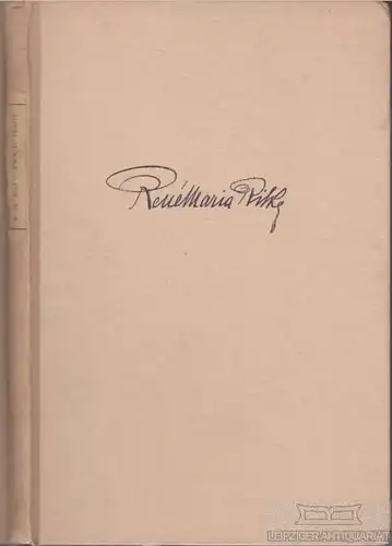 Buch: Ewald Tragy, Rilke, Rainer Maria. 1944, Verlag der Johannespresse