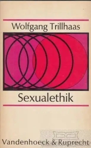 Buch: Sexualethik, Trillhaas, Wolfgang. 1969, Vadenhoeck & Ruprecht