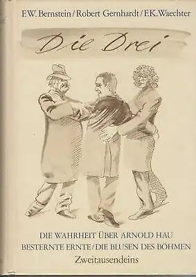 Buch: Die Drei, Bernstein, F. W., 1986, Zweitausendeins, gebraucht, gut