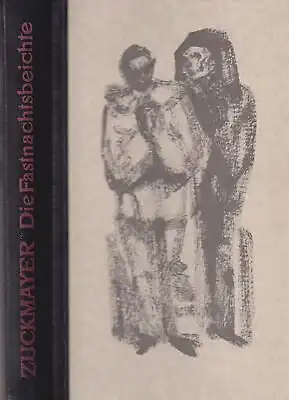 Buch: Die Fastnachtsbeichte, Zuckmayer, Carl. Ca. 1960, Bertelsmann Lesering