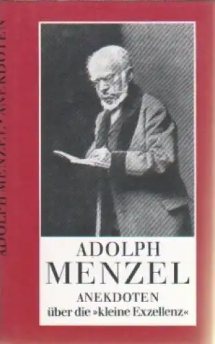 Buch: Adolph Menzel, Lammel, Gisold. 1989, Eulenspiegel Verlag, gebraucht, gut