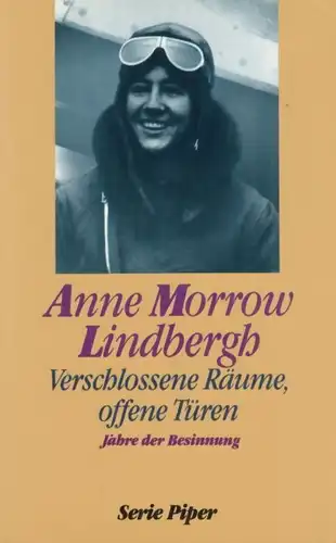 Buch: Verschlossene Räume, offene Türen, Lindbergh, Anne Morrow. Serie Piper