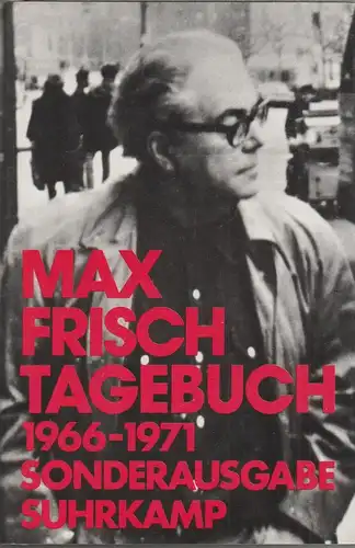 Buch: Tagebuch 1966-1971, Frisch, Max, 1974, Suhrkamp, gebraucht, gut