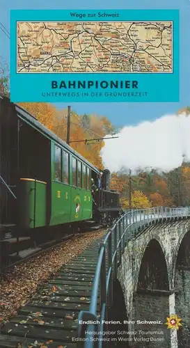 Buch: Bahnpionier, Schweizerische Verkehrszentrale, 1995, Wiese, gebraucht, gut