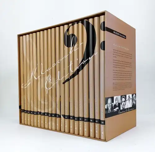 Box: DIE ZEIT Klassik-Edition, 20 große Interpreten in 20 Bänden mit 20 CDs
