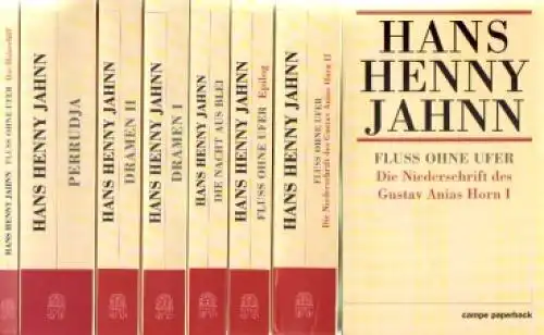 Buch: Hans Henny Jahn, Bitz, Ulrich und Uwe Schweikert. 8 Bände, campe paperback