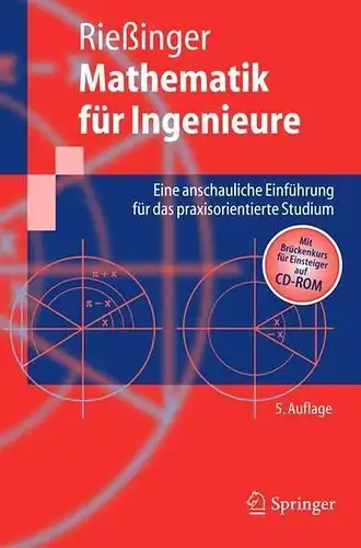 Buch: Mathematik für Ingenieure, Rießinger, Thomas, 2005, Springer, gebraucht