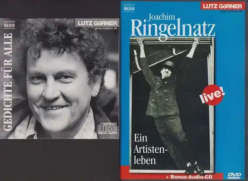 DVD + Audio-CD: Joachim Ringelnatz. Görner, Lutz, 2001, Naxos, gebraucht, gut