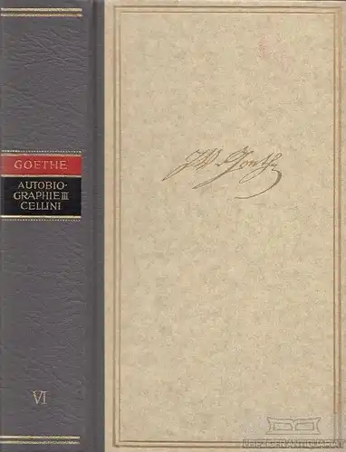 Buch: Autobiographie III, Goethe, Johann Wolfgang von. 1967, gebraucht, gut