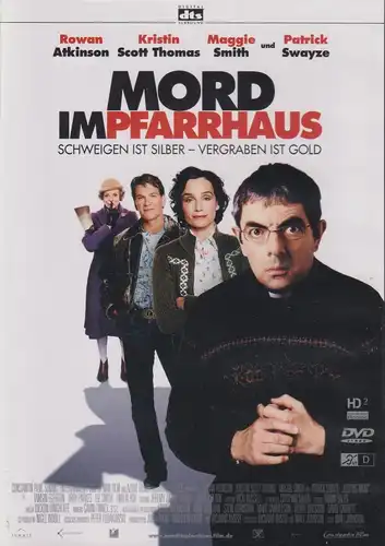 DVD: Mord im Pfarrhaus. Rowan Atkinson, Kristin Scott Thomas, Patrick Swayze