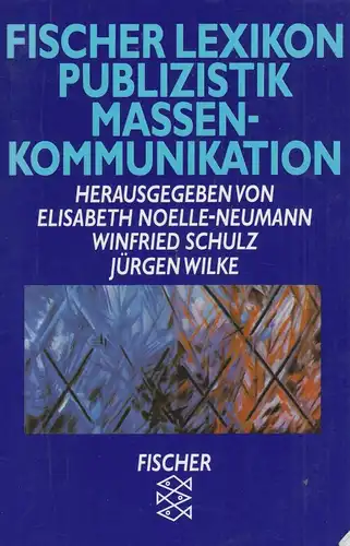 Buch: Publizistik. Massenkommunikation, Noelle-Neumann. Fischer Lexikon, 1995
