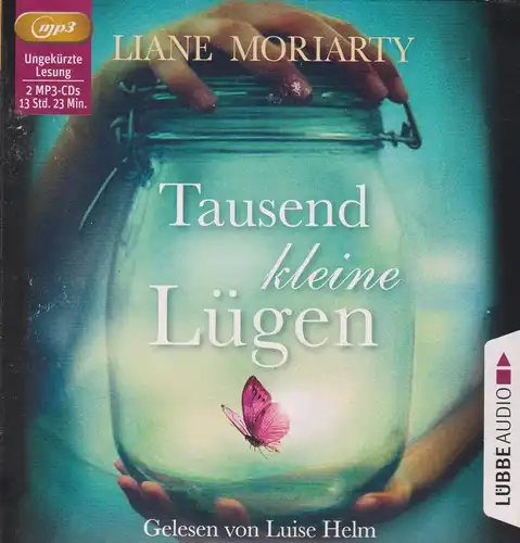 Doppel-CD: Liane Moriarty - Tausend kleine Lügen.Gelesen von Luise Helm, mp3-CDs