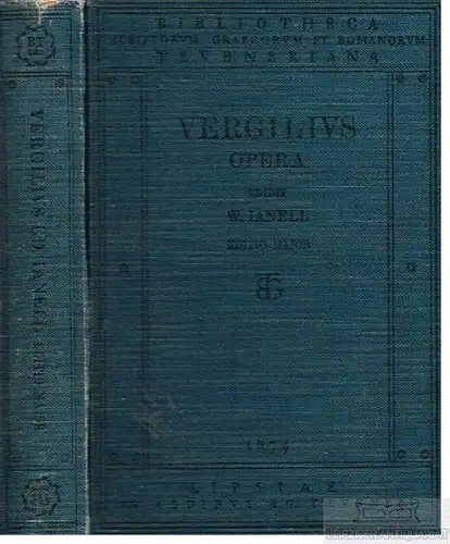 Buch: P. Vergili Maronis Opera, Vergil. 1920, B. G. Teubner, gebraucht, gut