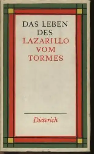 Sammlung Dieterich 87, Das Leben des Lazarillo vom Tormes, Lazarillo de Tormes