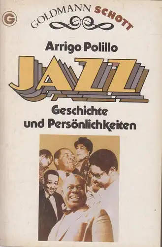 Buch: Jazz, Polillo, Arrigo, 1981, Goldmann Verlag, gebraucht, gut
