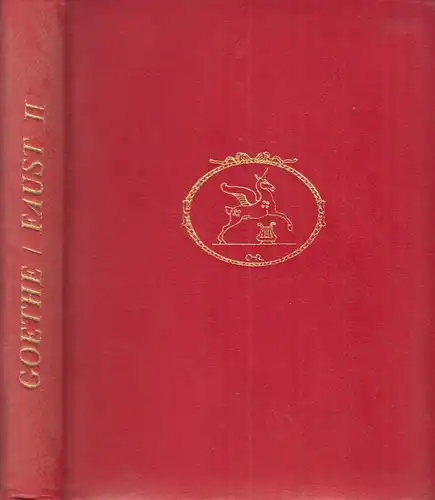 Buch: Faust II, Eine Tragödie. Goethe, Johann Wolfgang, S. Fischer Verlag