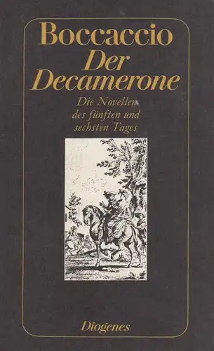 Buch: Der Decamerone III. Boccaccio, Giovanni, 1984, Diogenes Taschenbuch detebe