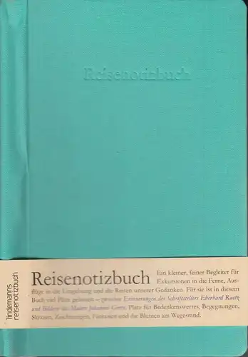 Buch: Reisenotizbuch, Raetz, Lindemann, Gerve, 2010, Info Verlag, Karlsruhe