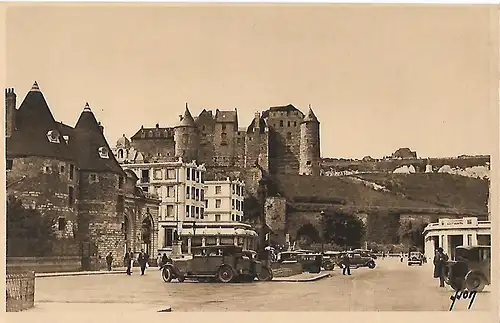 AK Dieppe. Les Tourelles et le Vieux Chateau. ca. 1915, gebraucht, gut