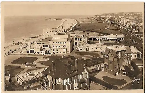 AK Dieppe. Vue generale de la Plage. ca. 1917,  gebraucht, gut