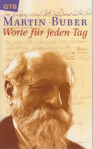 Buch: Worte für jeden Tag. Buber, Martin, 1999, Gütersloher Verlagshaus