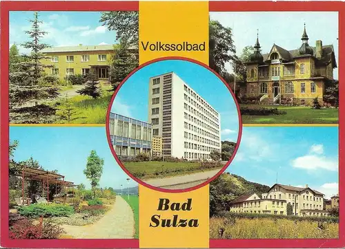AK Volkssolbad Bad Sulza. ca. 1981, gebraucht, gut