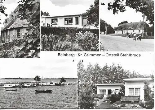 AK Reinberg Kr. Grimmen. Ortsteil Stahlbrode. ca. 1983, gebraucht, gut